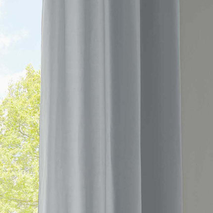 1er Set Vorhänge Schal Ösen »Berlin« Microsatin Lichtdurchlässig Uni Matt 20405N