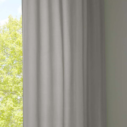1er Set Vorhänge Schal Ösen »Berlin« Microsatin Lichtdurchlässig Uni Matt 20405N