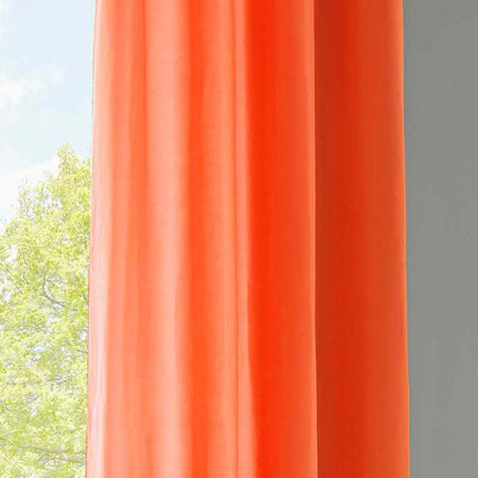 1er Set Vorhänge Schal Ösen »Berlin« Microsatin Lichtdurchlässig Uni Matt 20405N