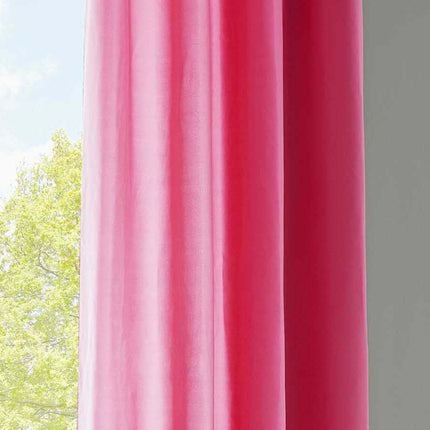 1er Set Vorhänge Schal Ösen »Berlin« Microsatin Lichtdurchlässig Uni Matt 20405N