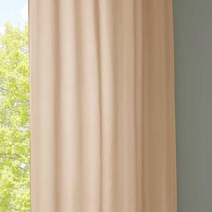 1er Set Vorhänge Schal Ösen »Berlin« Microsatin Lichtdurchlässig Uni Matt 20405N