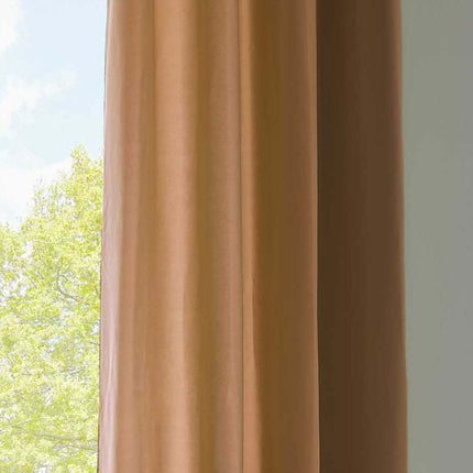 1er Set Vorhänge Schal Ösen »Berlin« Microsatin Lichtdurchlässig Uni Matt 20405N