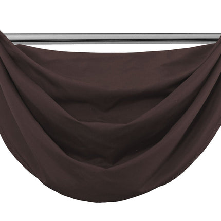 Vorhang Set Schal Ösen Microsatin Segeltuch Querbehang lichtdurchlässig Deko Wohnzimmer 20405S4