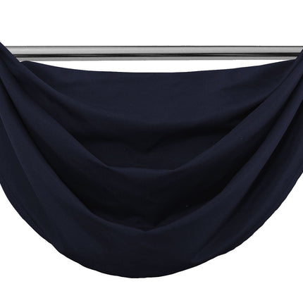 Vorhang Set Schal Ösen Microsatin Segeltuch Querbehang lichtdurchlässig Deko Wohnzimmer 20405S4