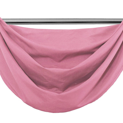 Vorhang Set Schal Ösen Microsatin Segeltuch Querbehang lichtdurchlässig Deko Wohnzimmer 20405S4