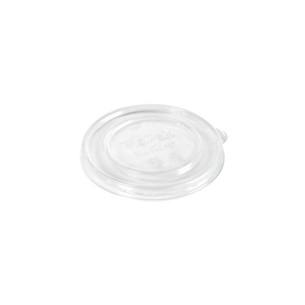 Deckel Karton Ronda SHORT rPET Transparent 480 ml  Transparent rPET 110x101x11 | Packung (25 Stück)