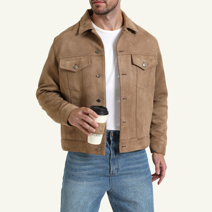 Button-Through Jacket with Pockets