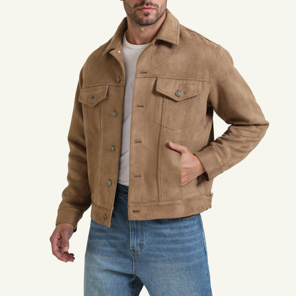 Button-Through Jacket with Pockets