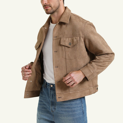 Button-Through Jacket with Pockets