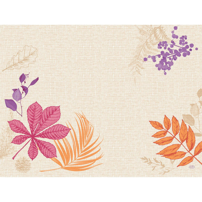 Papier-Tischsets 30x40 cm - Bright Autumn Design für Feste | Packung (250 Stück)
