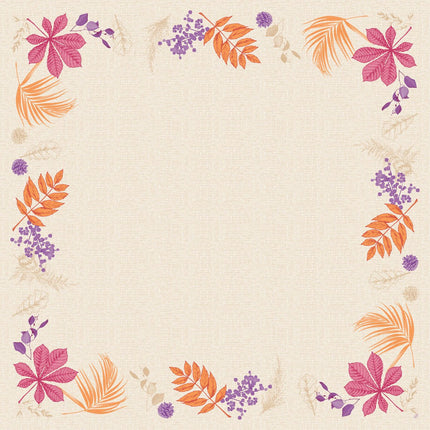 Dunicel Mitteldecke 84x84 cm - Bright Autumn Design | Packung (20 Stück)