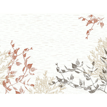 Papier-Tischsets 30x40 cm - Wood&Nature Design für jeden Anlass | Packung (250 Stück)