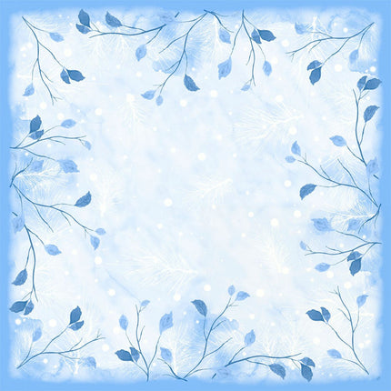 Dunicel Mitteldecke 84x84 cm Frosted Winter | Packung (20 Stück)