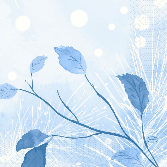 Frosted Winter Servietten 33x33 cm 3-lagig | Packung (50 Stück)