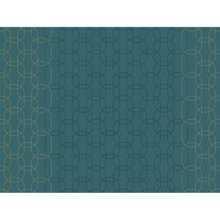 Papier-Tischsets 30x40 cm mit goldenem Dekor - Elegante Tischdekoration | Packung (250 Stück)