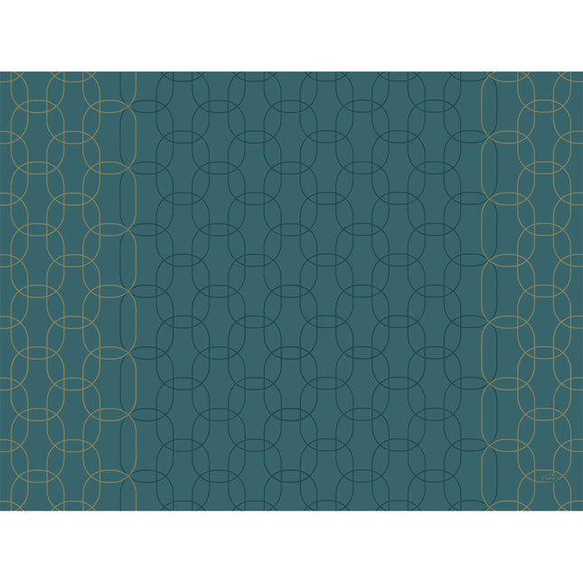 Papier-Tischsets 30x40 cm mit goldenem Dekor - Elegante Tischdekoration | Packung (250 Stück)