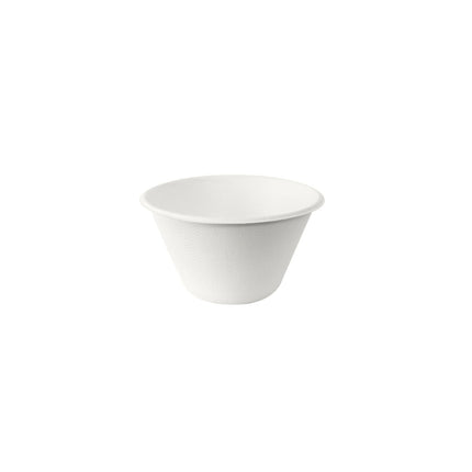 Coppa Bowl 350 ml - uncoated  Weiß Bagasse 116x116x66 | Packung (50 Stück)