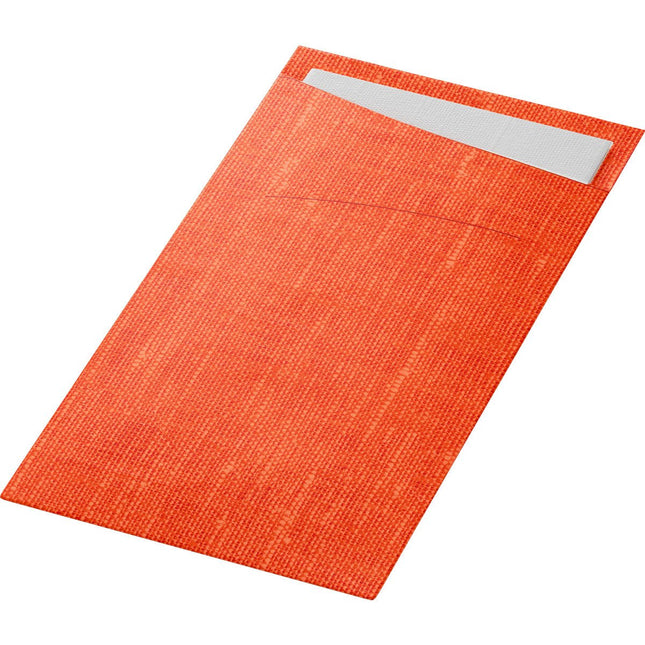 SACCHETTO Bio D-Soft, orange und weiß - Umweltfreundliche Tasche | Packung (60 Stück)