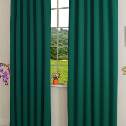 Verdunkelungsvorhag mit Schlaufen matt uni Farben aus weichfallenden blickdichten Stoff blickdicht Blackout 20610