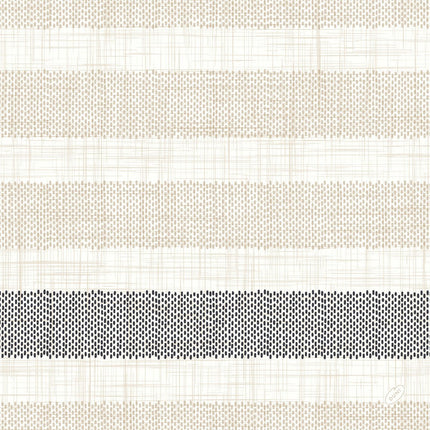 Dunilin Servietten 40x40 cm, Rigato schwarz - Hochwertige Tischdeko | Packung (45 Servietten)