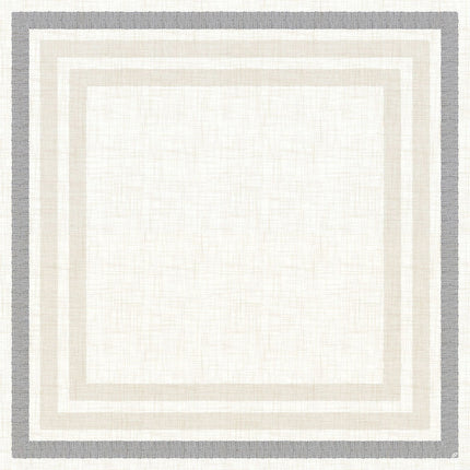 Dunicel Mitteldecke 84x84 cm, Rigato schwarz  | Packung (20 Stück)