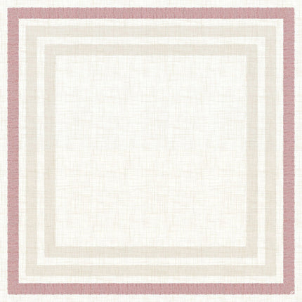 Dunicel Mitteldecke 84x84 cm Rigato bordeaux - Hochwertige Tischdeko | Packung (100 Stück)