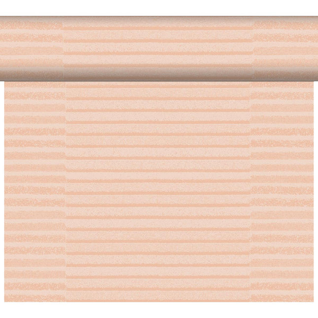 DC-Tete a Tete 0,4x24m, Tessuto dusty pin - Elegante Tischdeko | Packung (1 Stück)