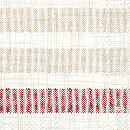 Zellt.-Serv.33 3lg 1/4 Rigato bordeaux - Elegante Servietten | Packung (250 Servietten)