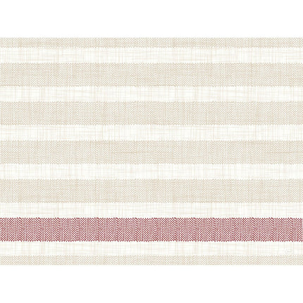 Bio-Dunicel-Sets 30x40 Rigato Bordeaux - Elegante Tischsets | Packung (100 Stück)