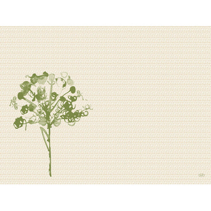 Bio-Dunicel-Sets 30x40 cm, grün - Umweltfreundliche Tischsets | Packung (100 Stück)