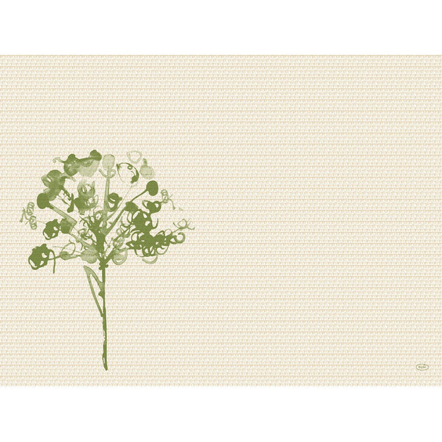 Bio-Dunicel-Sets 30x40 cm, grün - Umweltfreundliche Tischsets | Packung (100 Stück)