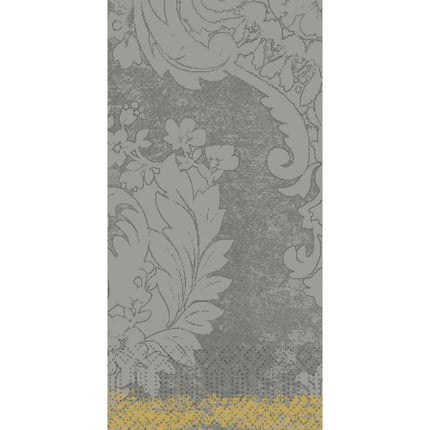 Zellt.-Serv.40x40 3lg 1/8 Royal gran.grey - Elegante Papierservietten | Packung (250 Servietten)