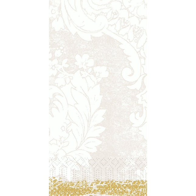 Zellt.-Serv.40x40 3lg 1/8 Royal white Papierservietten | Packung (250 Servietten)