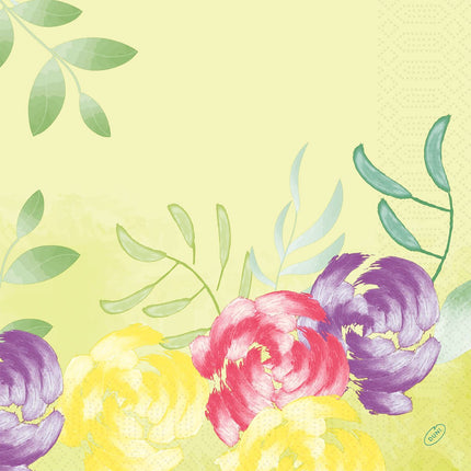 Servietten 40x40 cm 3-lagig Soft Tropics - Hochwertige Papierservietten | Packung (250 Stück)