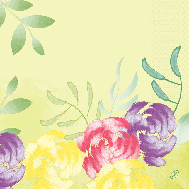 Servietten 40x40 cm 3-lagig Soft Tropics - Hochwertige Papierservietten | Packung (250 Stück)