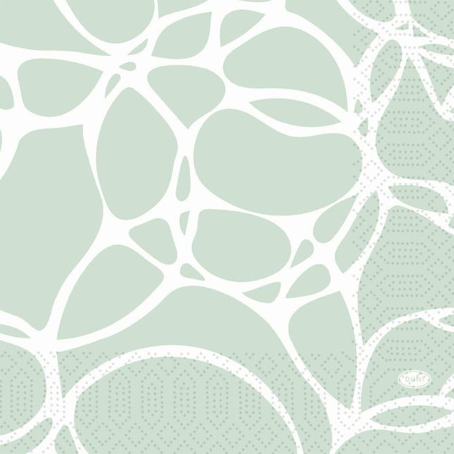 Servietten 33 cm 3-lagig 1/4-Falz Ocean Mint Papierservietten | Packung (250 Stück)