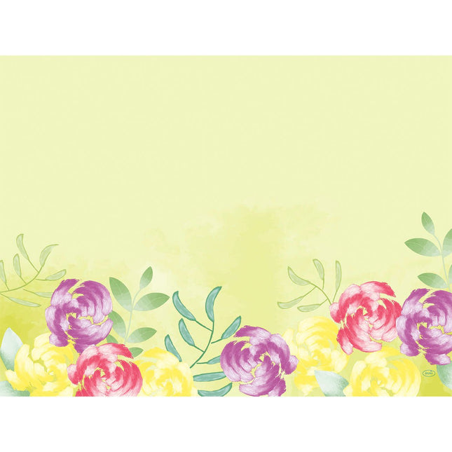 Papier-Tischsets Soft Tropics 30x40 cm - Dekorative Tischunterlagen | Packung (250 Stück)