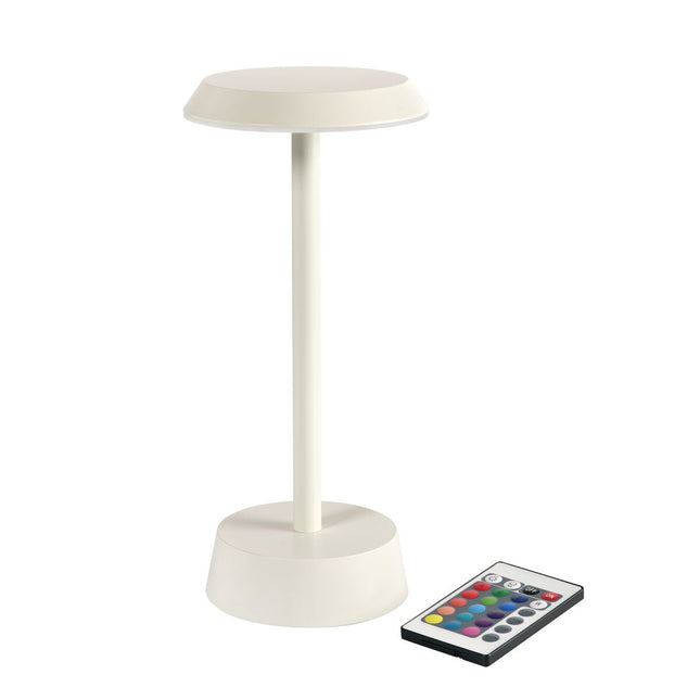 NOUR Kabellose LED-Lampe in Sandfarbe - Moderne Beleuchtung | Packung (1 Stück)