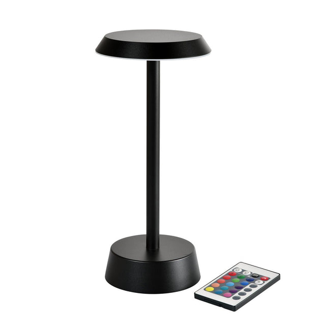 NOUR Kabellose LED-Lampe in Graphit - Moderne Beleuchtung | Packung (1 Stück)