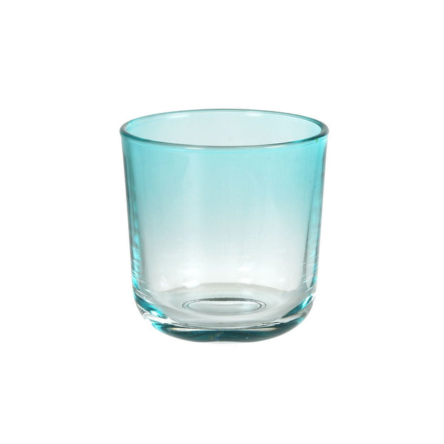 Switch & Shine Kerzenhalter aus Glas, mint blue, 81x72,5 mm | Packung (1 Stück)