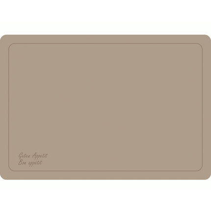 Dunicel-Sets 33x48cm Guten Appetit greige - Elegante Tischsets | Packung (500 Stück)