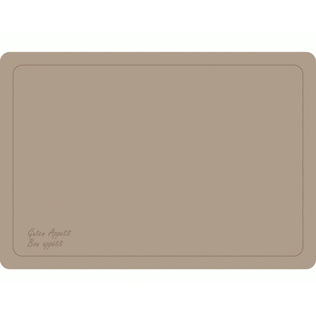 Dunicel-Sets 33x48cm Guten Appetit greige - Elegante Tischsets | Packung (500 Stück)