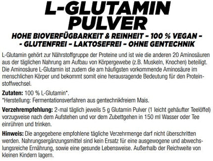 MySupps Glutamine 1000g
