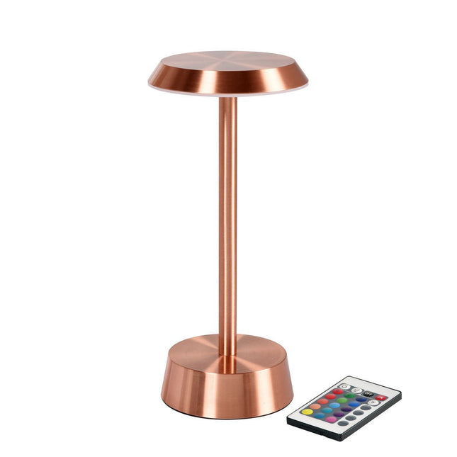 NOUR LED-Lampe kabellos in Roségold - Stilvolle Beleuchtung | Packung (1 Stück)