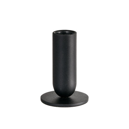 Kerzenhalter aus Metall, Totem-Design, 5,7x8 cm, stilvoller Tischdeko | Packung (1 Stück)