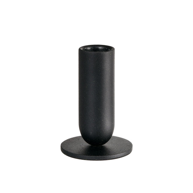 Kerzenhalter aus Metall, Totem-Design, 5,7x8 cm, stilvoller Tischdeko | Packung (1 Stück)
