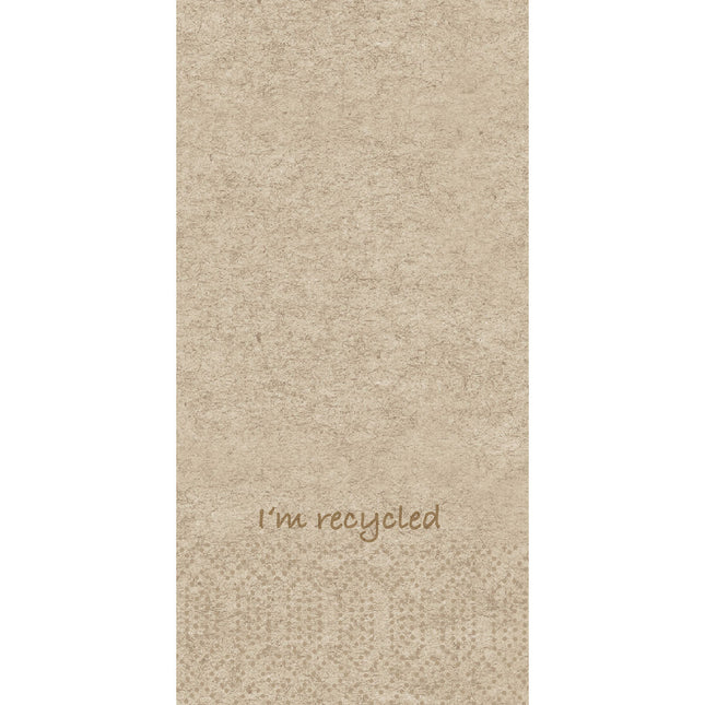 Zellt.-Serv.33x33 2lg 1/8KF - Recycelte Papierservietten | Packung (300 Stück)
