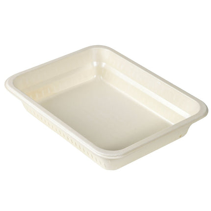 FIBER Schalen, 227x178x45mm, natur | Karton (1 Packung)