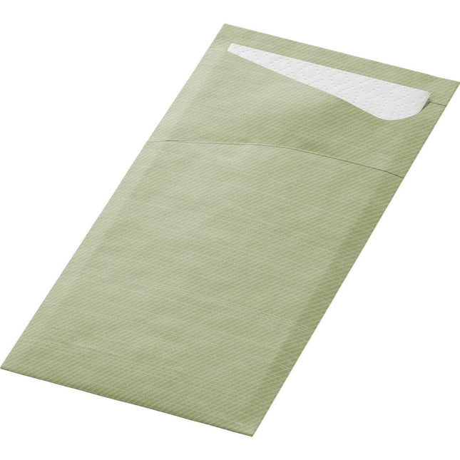 SACCHETTO pistachio green 190x85 mm - Hochwertige Tragetasche | Packung (100 Stück)