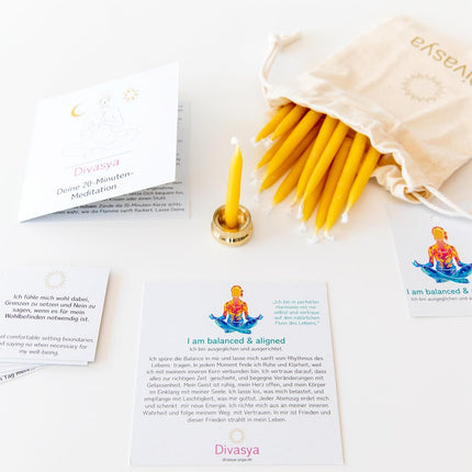 20-Minuten-Kerzen | I am mindful & focused
